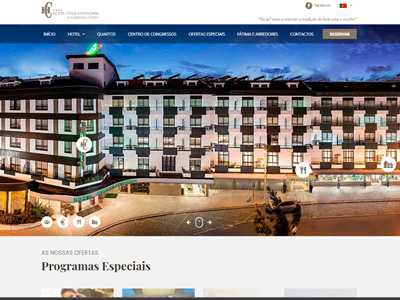 Web - Hotel Cinquentenário